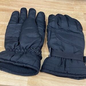 Men’s Black Thinsulate Gloves